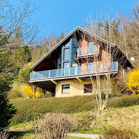 Chaleureux A Basse-sur-le-rupt, Vue Montagne Superbe 木屋 *